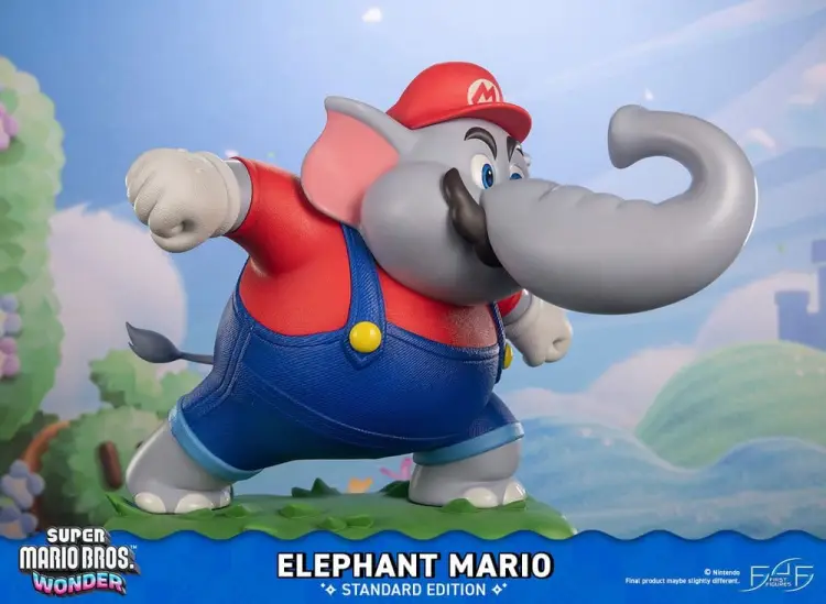 First 4 Figures Super Mario Bros. Wonder - Elephant Mario - Resin Statue Standard Edition 43 cm