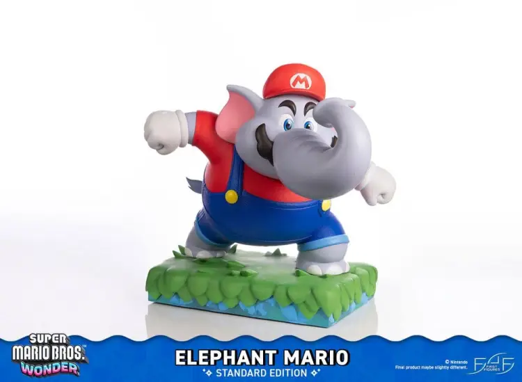 First 4 Figures Super Mario Bros. Wonder - Elephant Mario - Resin Statue Standard Edition 43 cm