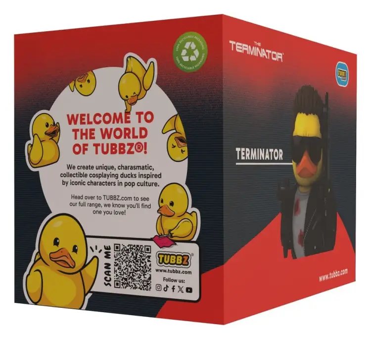 Numskull Terminator - T-800 - Tubbz #10cm
