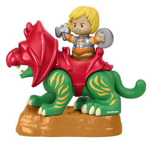 Mattel Masters of the Universe Little People - He-Man & Battle Cat - Collector Figure Set