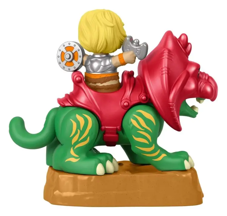 Mattel Masters of the Universe Little People - He-Man & Battle Cat - Collector Figure Set