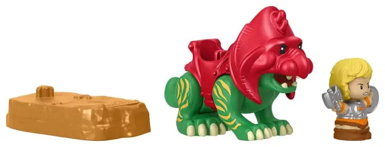 Mattel Masters of the Universe Little People - He-Man & Battle Cat - Collector Figure Set