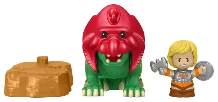 Mattel Masters of the Universe Little People - He-Man & Battle Cat - Collector Figure Set