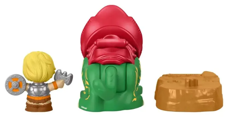 Mattel Masters of the Universe Little People - He-Man & Battle Cat - Collector Figure Set