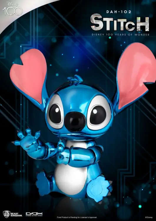 DISNEY 100 YEARS OF WONDER - Stitch - Figurka Dynamic Action Heroes 16 cm