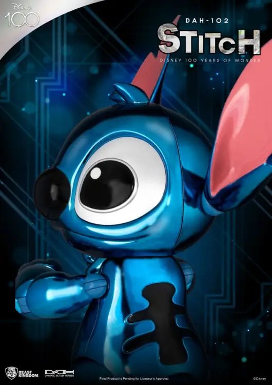 DISNEY 100 YEARS OF WONDER - Stitch - Figurka Dynamic Action Heroes 16 cm