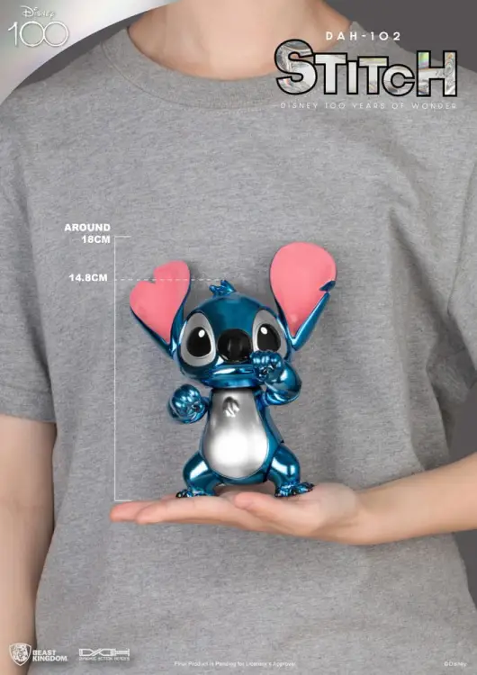 DISNEY 100 YEARS OF WONDER - Stitch - Figurka Dynamic Action Heroes 16 cm