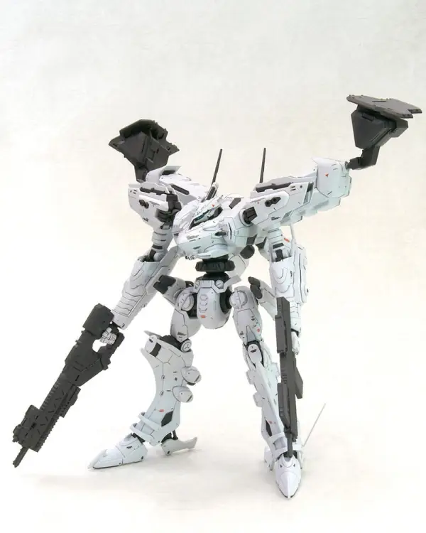 Kotobukiya Armored Core - White Glint & V.O.B - Zestaw Model Plastikowy 1/72 (Reprodukcja) 16 cm