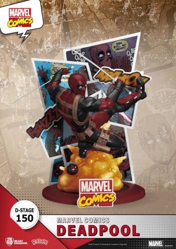 MARVEL - Deadpool - Diorama D-Stage 16 cm