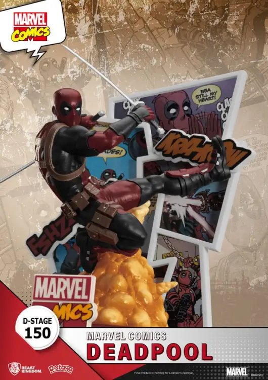 MARVEL - Deadpool - Diorama D-Stage 16 cm