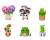 Funko POP! Mystery - Plants - Zestaw 6 sztuk (Blind Box)