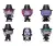 Funko POP! Mystery - KPop Demon Hunters - Saja Boys - Zestaw 6 sztuk (Blind Box)