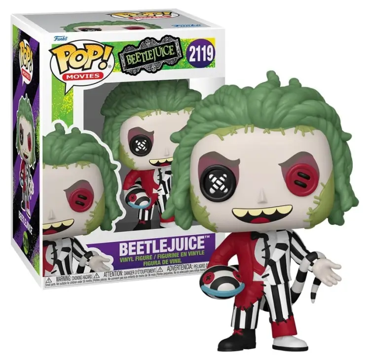 Funko POP! Movies - Beetlejuice - Patchwork
