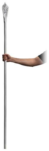 Weta Workshop The Lord of the Rings - Gandalf the White - Staff of Gandalf the White 191 cm