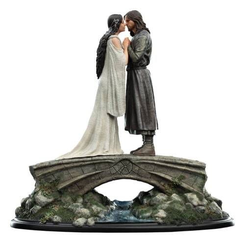 Weta Workshop Władca Pierścieni - Aragorn & Arwen - Mini Statua 24 cm