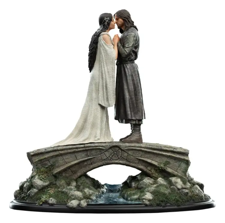 Weta Workshop Władca Pierścieni - Aragorn & Arwen - Mini Statua 24 cm