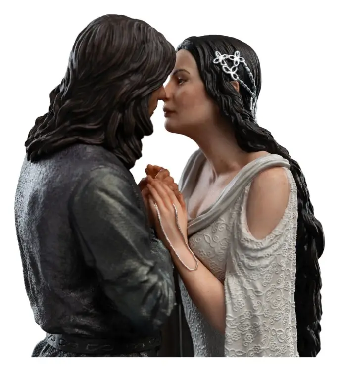 Weta Workshop Władca Pierścieni - Aragorn & Arwen - Mini Statua 24 cm