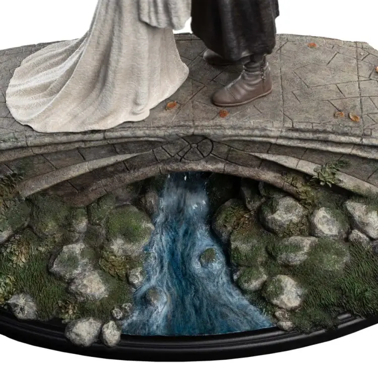 Weta Workshop Władca Pierścieni - Aragorn & Arwen - Mini Statua 24 cm