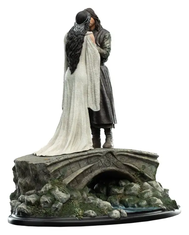 Weta Workshop Władca Pierścieni - Aragorn & Arwen - Mini Statua 24 cm