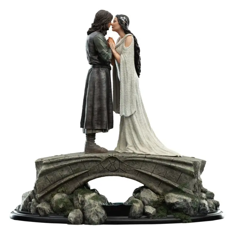 Weta Workshop Władca Pierścieni - Aragorn & Arwen - Mini Statua 24 cm