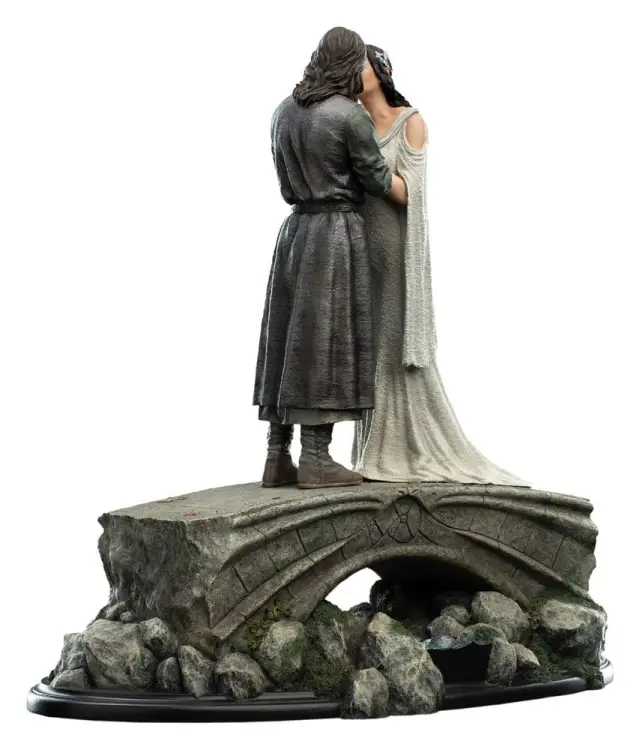 Weta Workshop Władca Pierścieni - Aragorn & Arwen - Mini Statua 24 cm