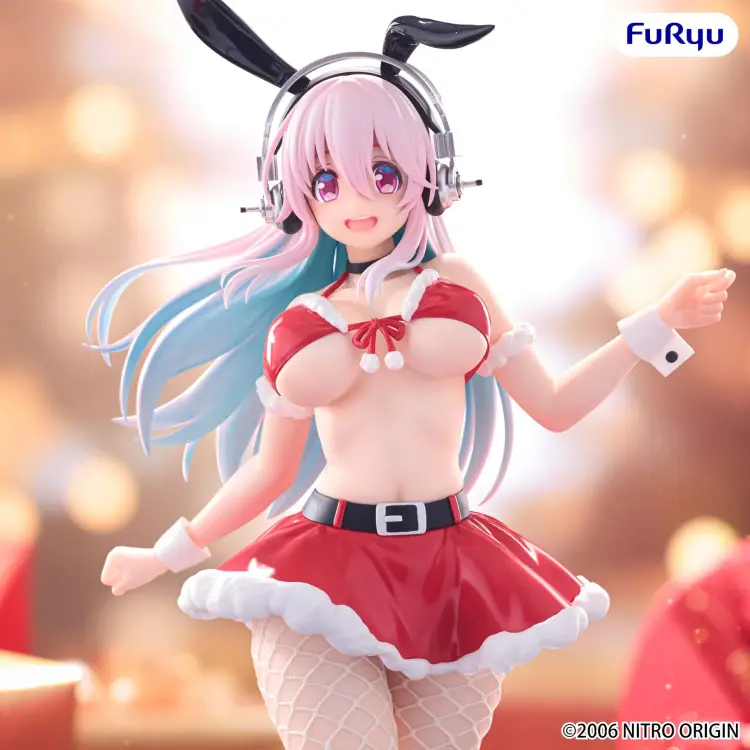 Furyu Super Sonico - Santa - Statue BiCute Bunnies 30cm