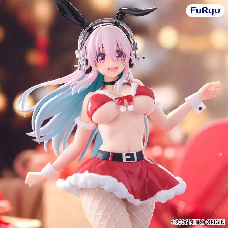 Furyu Super Sonico - Santa - Statue BiCute Bunnies 30cm