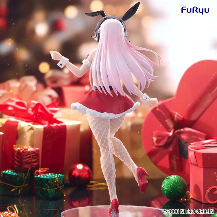 Furyu Super Sonico - Santa - Statue BiCute Bunnies 30cm