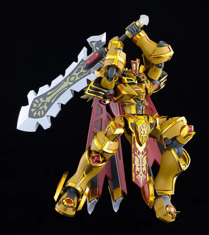 Good Smile Company Knights & Magic - Goldleo - Plastikowy Model do Złożenia Moderoid Royal Metal
