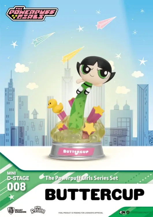 THE POWERPUFF GIRLS - Figurka Mini Diorama 12cm asortyment x6