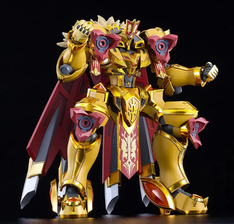 Good Smile Company Knights & Magic - Goldleo - Plastikowy Model do Złożenia Moderoid Royal Metal