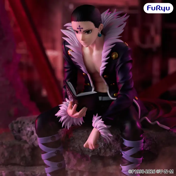 Furyu Hunter x Hunter - Chrollo - Statue Noodle Stopper 14cm