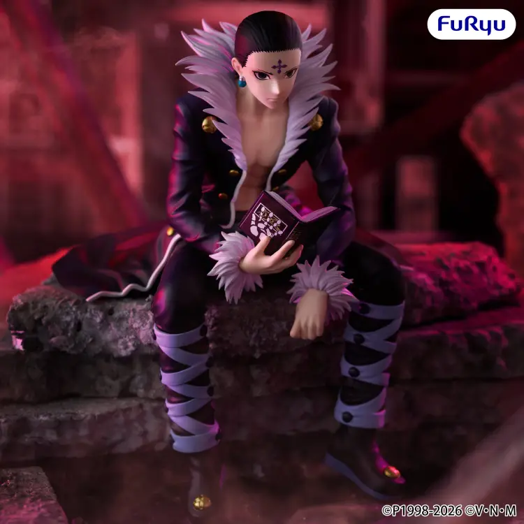 Furyu Hunter x Hunter - Chrollo - Statue Noodle Stopper 14cm