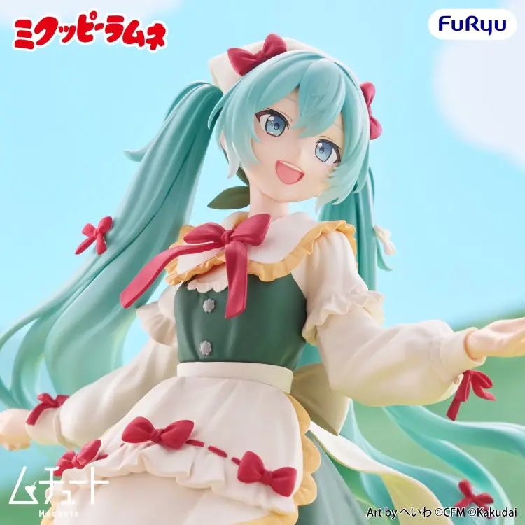 Furyu Hatsune Miku - Mikuppy Ramune - Figurka 18cm