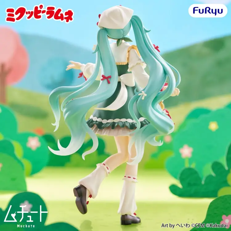 Furyu Hatsune Miku - Mikuppy Ramune - Figurka 18cm