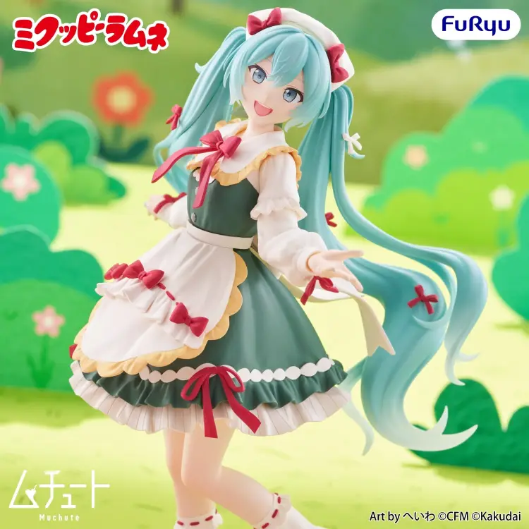 Furyu Hatsune Miku - Mikuppy Ramune - Figurka 18cm