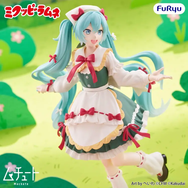 Furyu Hatsune Miku - Mikuppy Ramune - Figurka 18cm