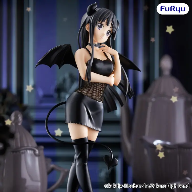 Furyu K-ON! - Mio Akiyama - BiCute Dark Statua 24cm