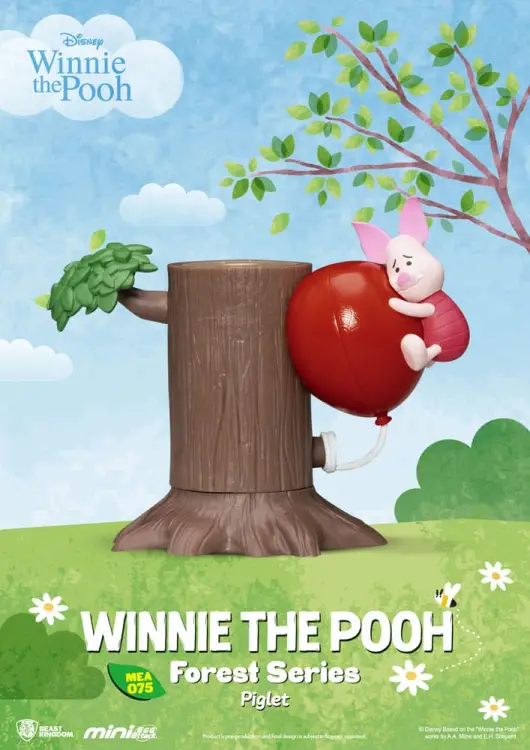 WINNIE THE POOH -Forest Series - Zestaw 6 mini statuetek Egg Attack 12 cm