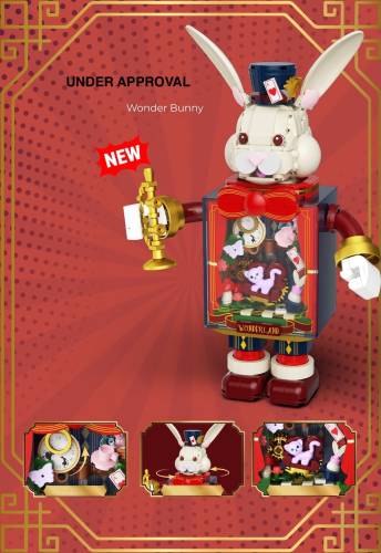 Madness POP SERIES - Wonder Bunny - Zestaw konstrukcyjny 500 elementów