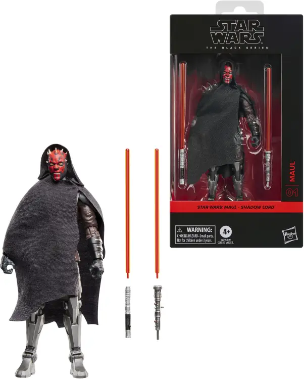 Hasbro - MAUL : SHADOW LORD - Maul - Figure Black Series 15cm