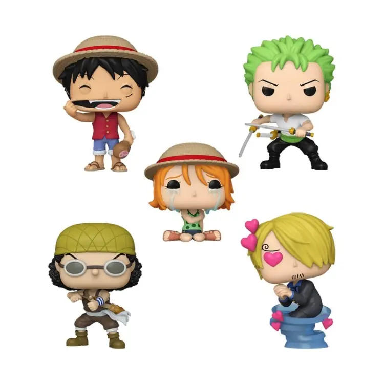 Funko POP Animation One Piece Straw Hat Pirates 5-Pack