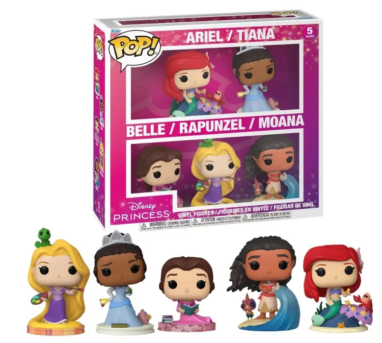 Funko POP Animation Disney Ultimate Princess 5-Pack