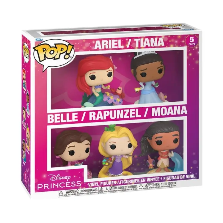 Funko POP Animation Disney Ultimate Princess 5-Pack