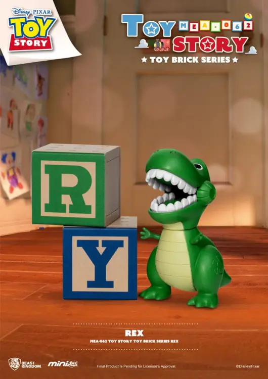 TOY STORY - Seria Toy Brick - Zestaw 8 mini figurek atakujących jajka 7 cm