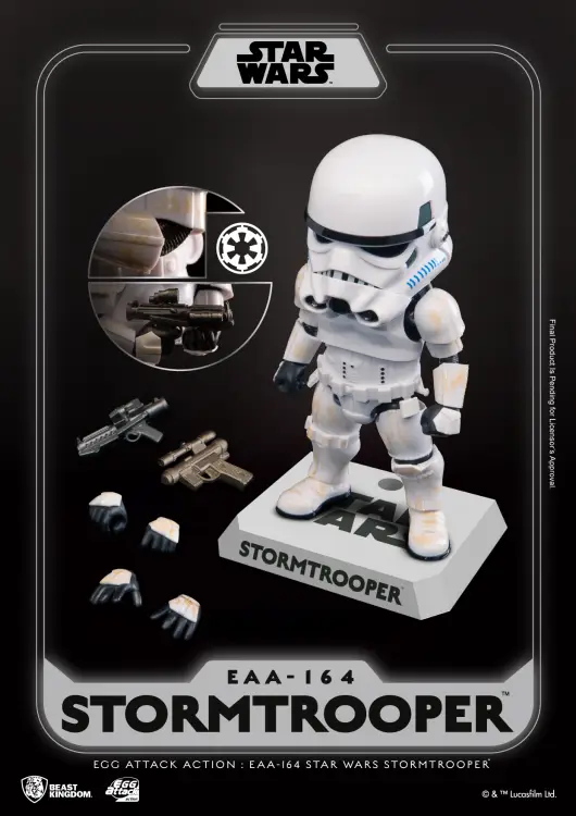 STAR WARS - Stormtrooper - Figurka Egg Attack Action 16,5 cm