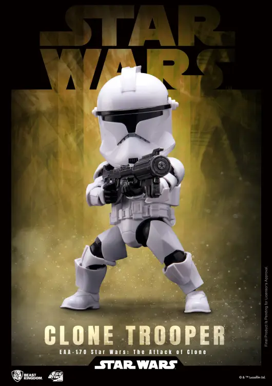 STAR WARS - Clone Trooper - Figurka Egg Attack Action 16,5 cm