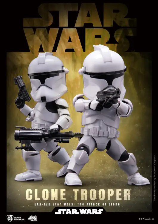 STAR WARS - Clone Trooper - Figurka Egg Attack Action 16,5 cm