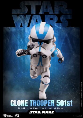STAR WARS - Clone Trooper 501st - Figurka Egg Attack Action 16,5 cm