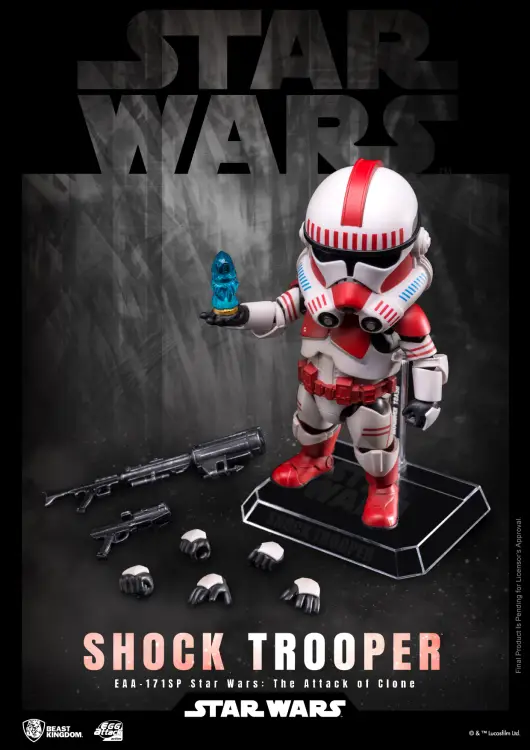 STAR WARS - Shock Trooper - Figurka Egg Attack Action 16,5 cm